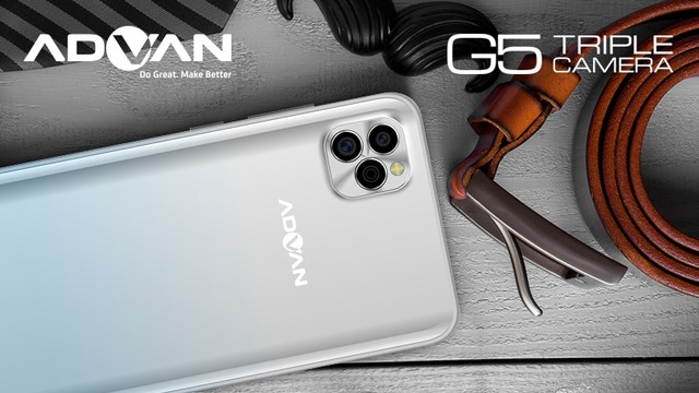 Advan G5 Rilis di Indonesia, HP 3 Kamera Harga Rp 1 Jutaan